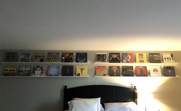 Album shelves